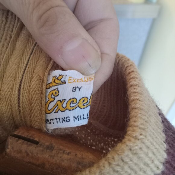 Vintage 70s sweater disco psychedelic - Picture 4 of 5